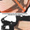 (Orange, L) Short Snout Dogs Mesh Muzzle Adjustable Training Aid Stop Biting Chewing Barking 4