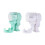 (White) Universal Auto Timer Detachable Turtle Bowls Feeder Anti-Slip Base Emerald 2