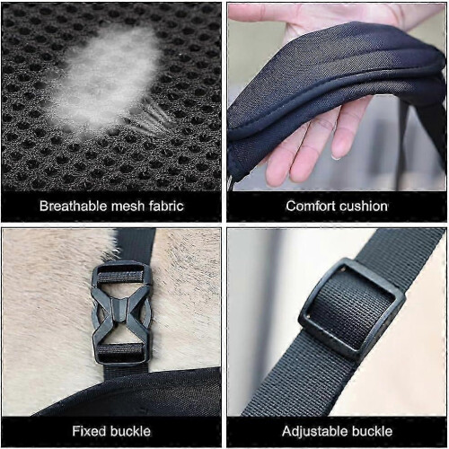 (S) Dog Lifting Harness Adjustable Mobility Aid for Walking Aging Disabled Pets Weak Feet 1
