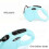 (Light Blue) 3m Automatic Retractable Pet Dog Leash Hands-Free Walk Control 4