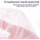 (White, S) MeshDogFaceMaskMuzzle PetHeadNetCover BreathableLightweight PreventEatingBitingLicking 5