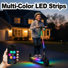 Bluetooth RGB LED Light Strips for Scooter APP Ctr