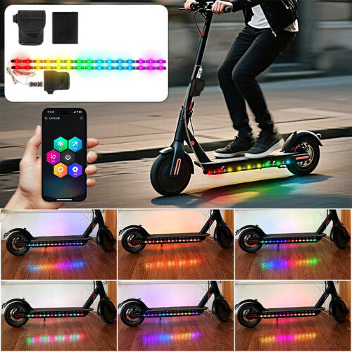 Ranpo Bluetooth RGB LED Light Strips for Scooter APP Ctr 1