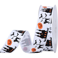 Halloween Wired Ribbon Decorative Trim DIY Craft Ribbon for Holiday Decor