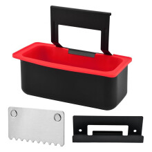 Fettauffangschale für Schwarz Stone Grillplatten, Inklusive Silikon-Auffangwanne für die Modelle 17, 22, 28, 30 und 36 Zoll