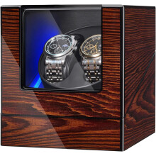 Double Automatic Watch Winder Box with LED