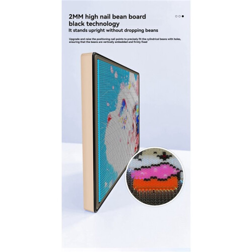 78x78 LED  Bead Board App Guided Pattern Light Board Pixel Art Tray  APP Animation Programming 1