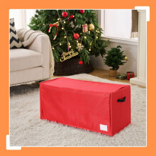 Aufbewahrungsbox für Weihnachtskugeln mit verstellbaren Trennwänden