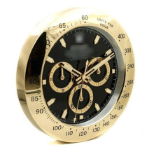 Rolex Cosmograph Daytona guld & svart (väggklocka)
