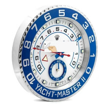 Rolex Yacht Master II-klocka (väggklocka)