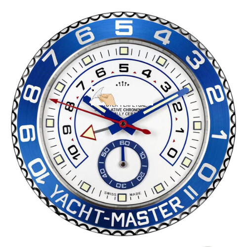Rolex Yacht Master II-klocka (väggklocka) 1
