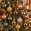 30 Baubles Shatterproof Rosemary Brandy Pearl 6cm 1