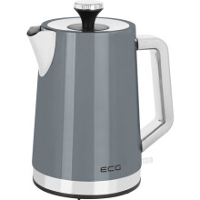 Sähkökannu - ECG - RK 1766 Vintage Tumma - 1,7 L - Ruostumaton teräs - 360 jalusta