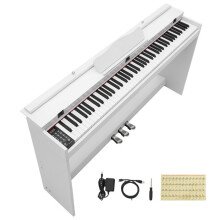 Piano numérique meuble - DUOKU - K-180 - 88 touches semi-lestées - 128 sonorités - 128 rythmes