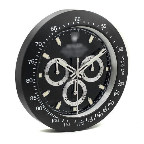 Rolex Cosmograph Daytona svart (väggklocka)