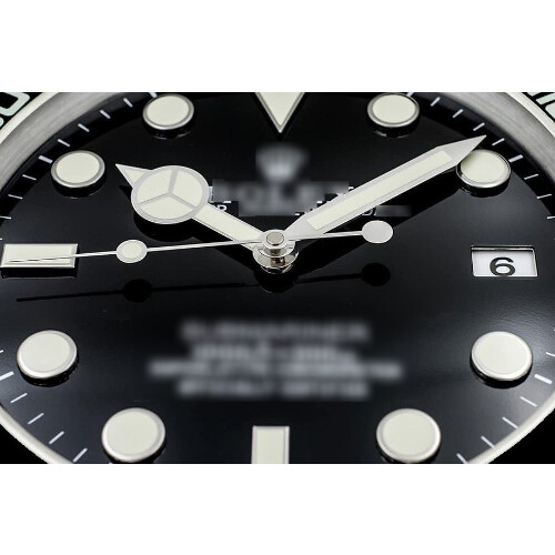 Rolex Submariner svart (väggklocka) 1