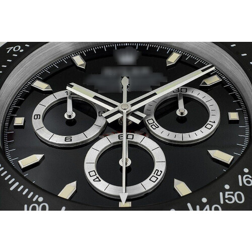 Rolex Cosmograph Daytona svart (väggklocka) 1