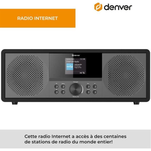 Denver Radio Internet DAB - Denver - MIR-270B - Integrierter CD-Player - Bluetooth - 200W 1