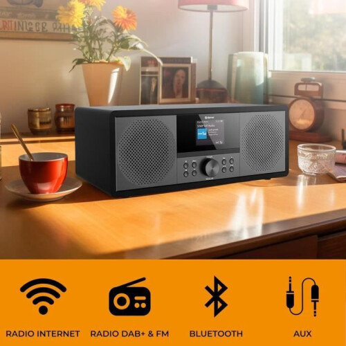Denver Radio Internet DAB - Denver - MIR-270B - Integrierter CD-Player - Bluetooth - 200W 2