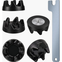 5X Coupling 9704230 incl. tool, spare part for KitchenAid Ultra Power Blender 5KSB5, 5KSB52, 5KS - Blender Rubber Coupler