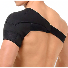 Adjustable neoprene shoulder straps, shoulder support bandage belt helps with stability, arthritic shoulders, shoulder dislocation, unisex,
