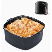 Piece Air Fryer Baking Kit, Hot Air Fryer Accessory, Reusable Air Fryer Baking Pan Cake Barrel Bread Baking Basket Compatible with HD9925 HD