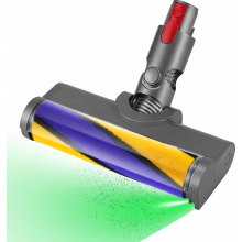 Podlahová hubica pre vysávače Dyson V11 V15 V10 V8 V7, náhradné príslušenstvo s LED svetlom, elektrická mäkká