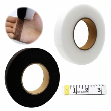 pieces of iron-on hem tape, 64 meters total, 20mm wide, washable seam tape with measuring tape for splicing fabrics, trousers, curtains, and