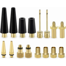 16-piece bicycle valve adapter set, including all bicycle valve adapters, car valve adapters and Presta valve adapters with sorting box, air
