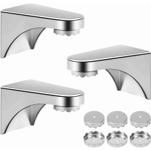 Set of 3 magnetic soap holders, magnetic soap dishes with 6 soap discs for magnetic soap holders - Ideal for storing soap - for bathroom and kitchen