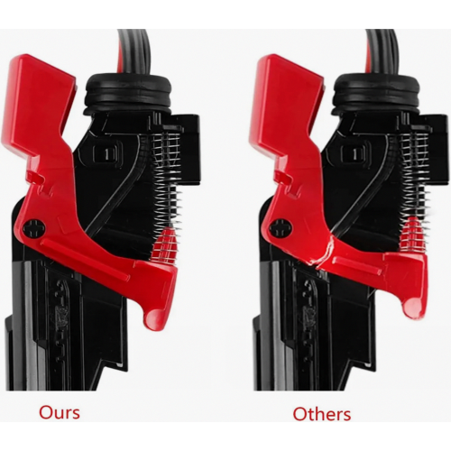 V11 V10 Reinforced Switch, Replacement Switch Fixing Switch Control Accessory Compatible with Dyson V11 V10 Vacuum Cleaners, Switch Bracket Fixing Com 2