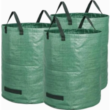 sacchi da giardino da 272 l, sacchi da giardino robusti per foglie e rifiuti da giardino - sacchi da giardino pieghevoli per foglie e sfalci d'erba