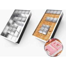 Large Number Baking Pan, Aluminum Number Baking Pan, Letter Cake Pan, Number Baking Mold, Adjustable Non-Stick Number Cake Pan for DIY Bakin