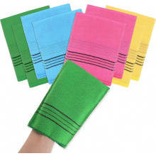 8-dielne ázijské exfoliačné utierky, exfoliačné rukavice, veľké kórejské exfoliačné rukavice, opakovane použit