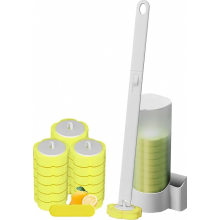 Strawberry Bubble Disposable Toilet Brush, Disposable Toilet Brush Set, Disposable Toilet Brush with Holder, Disposable Toilet Brush with Detachable H