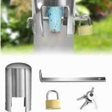 Verrou de robinet extérieur, cache-robinet, verrou antivol, verrou d'économie d'eau, verrou pour tuyau d'arrosage.