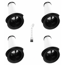 4 Stück Filter Ersatzteile Zubehör für Rowenta RH6545 RH6543 RH6545wh RH65xx Air Force Light Staubsauger Ersatzfilter (Ersetzt ZR005201)