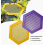 Water dispenser, bee drinking trough, floating bee honeycomb net cups 1