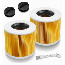 WD3 filters for Kärcher vacuum cleaners WD3, WD2, WD1, MV3, MV2, A, K, KNT, NT, SE, VC cartridge filters, replacement filters, vacuum cleaner filters