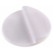 Papier antiadhésif pour presses à hamburgers, 600 feuilles, diamètre 12 cm, blanc
