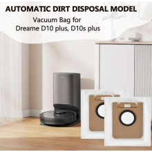 8 Stück Staubsaugerbeutel kompatibel mit Dreame D10 Plus D10s Plus