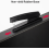 Deli stapler, desktop stapler with 640 staples, office stapler, 25-sheet capacity, black 5