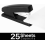 Deli stapler, desktop stapler with 640 staples, office stapler, 25-sheet capacity, black 3