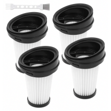 VCH9632 Filter für Grundig Staubsauger VCH9829 VCH9832 VCH9629 VCH9630 VCH9631 VCH9632, Fishoney 4 Stück Ersatz, Ersatznummer: 9178008590