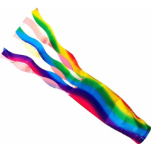 Windsock Garden Weather Vane Balcony Aeolian Bells, 70cm Rainbow