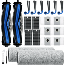 21-dielna sada príslušenstva pre vysávače Ecovacs Deebot X9 Pro Omni a FX11 Pro Omni: 2 hlavné kefy, 2 čistiac