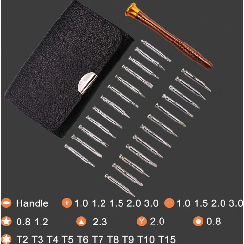 Set di cacciaviti per riparazioni di droni DJI Mavic 2 e 2S, Phantom 3, 4 e 4 Pro, Mavic 2 e 3, Mini 2 e SE, Mini 3 e Mini 3 Pro, Spark, droni Avata e 1