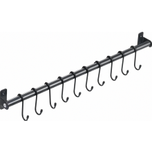 Kitchen holder, kitchen hanging rail, pan holder, kitchen rail hanging rail, kitchen hook rail, railing rail, kitchen rail system, 570mm x 1