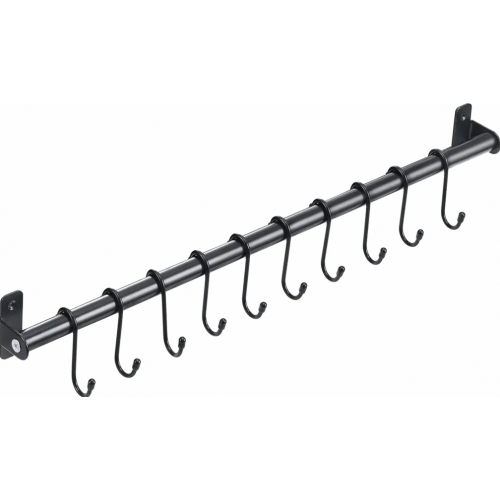 Kitchen holder, kitchen hanging rail, pan holder, kitchen rail hanging rail, kitchen hook rail, railing rail, kitchen rail system, 570mm x 1