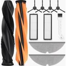 11-piece accessory set for Dreame D20 robot vacuum cleaner (not for Dreame D20 Pro Plus) | 2 main brushes, 4 side brushes, 2 filters, 2 mopp
